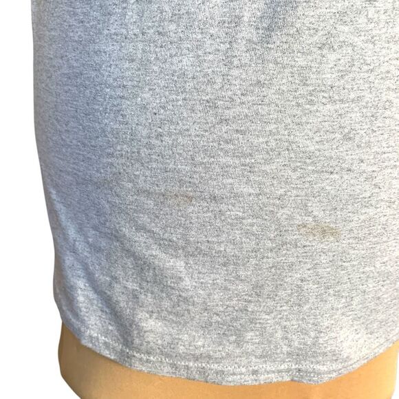 Gildan Heavy Cotton Graphic T-Shirt You Are A W Anchor Heather Gray Medium - Picture 6 of 9